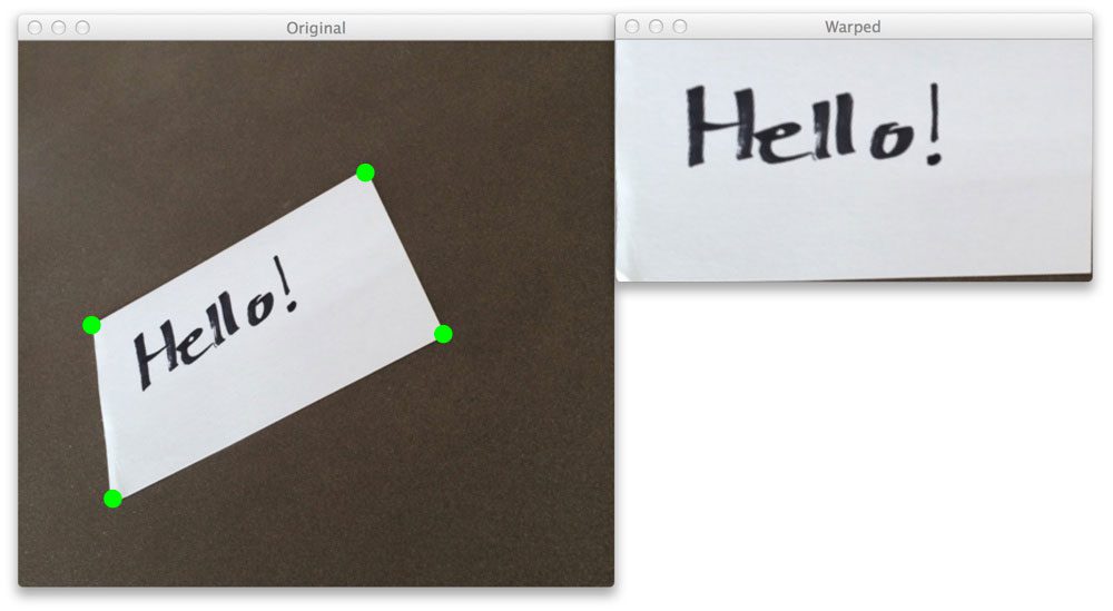 Opencv текст на изображении
