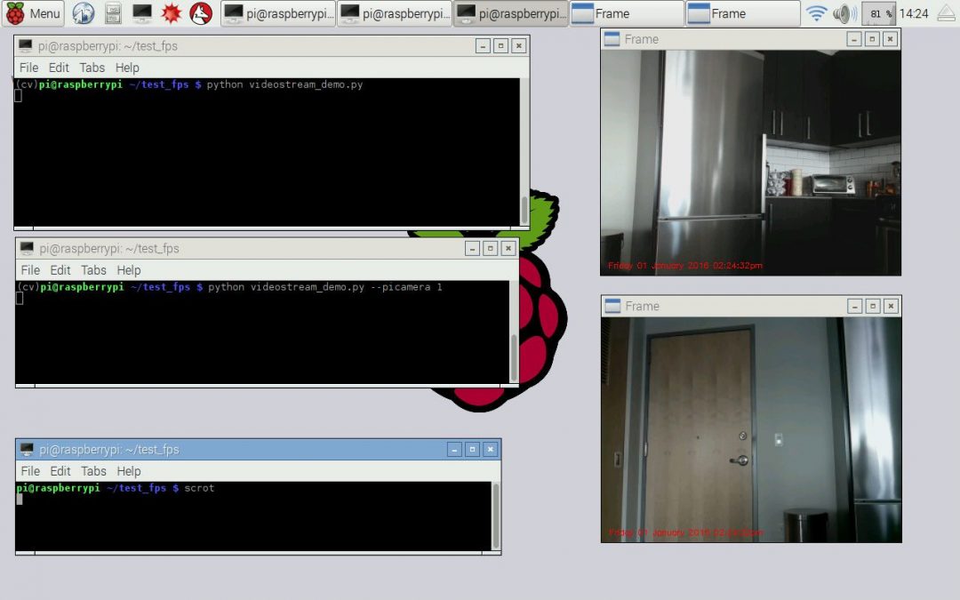 unifying picamera and cv2 videocapture into a single class with opencv