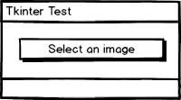 Figure 1: Our first screen contains only a button to load our image from disk.