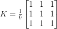 Figure 2: A 3 x 3 kernel that can be convolved with an image using OpenCV and Python. Source: PyImageSearch Gurus.