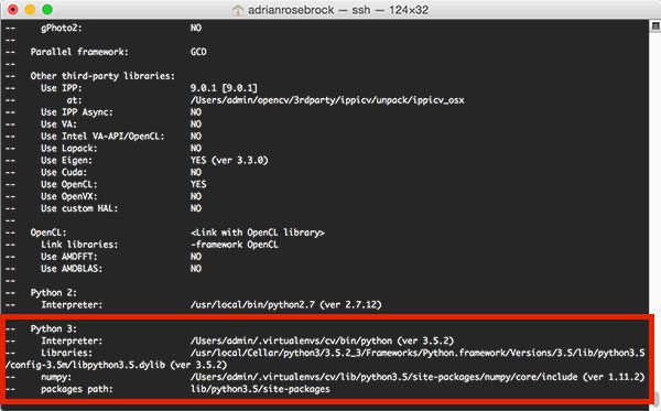 How to install python-opencv for jupiter in mac