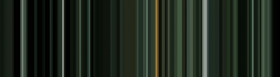 Figure 4: Visualizing the movie barcode using OpenCV and Python.