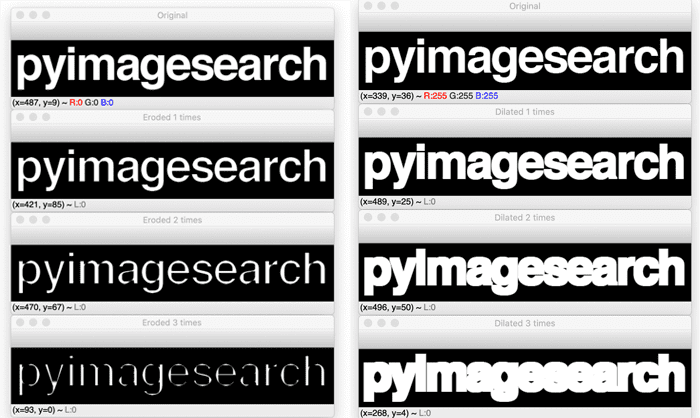 Opencv Morphological Operations Pyimagesearch